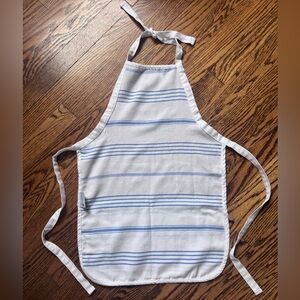 Turkish-T Child Blue & White Stripe Apron